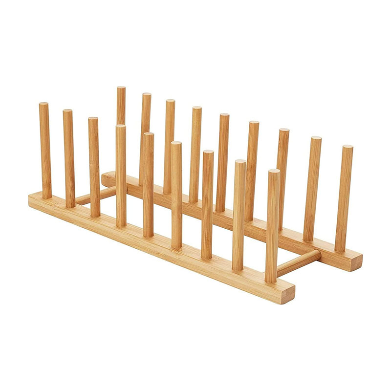 Bamboo Garbage Food Bag Storage Organizer