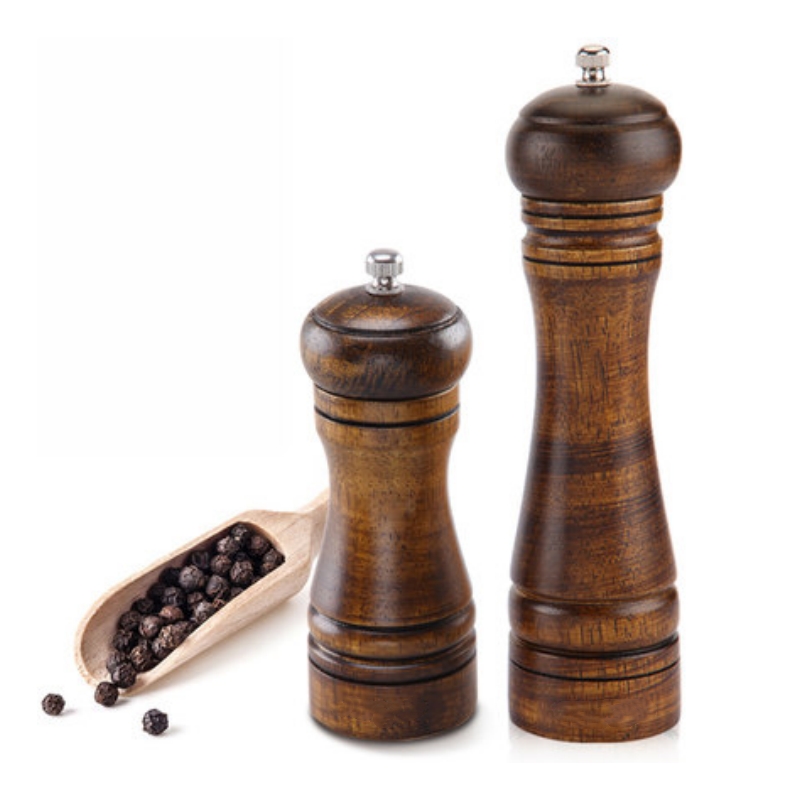 The unique charm and practicality of the wooden pepper grinder