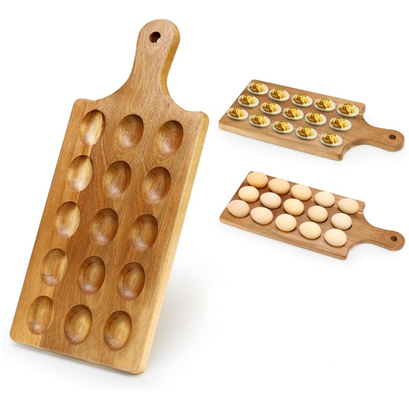 The competitiveness of wooden egg trays in the field of green packaging