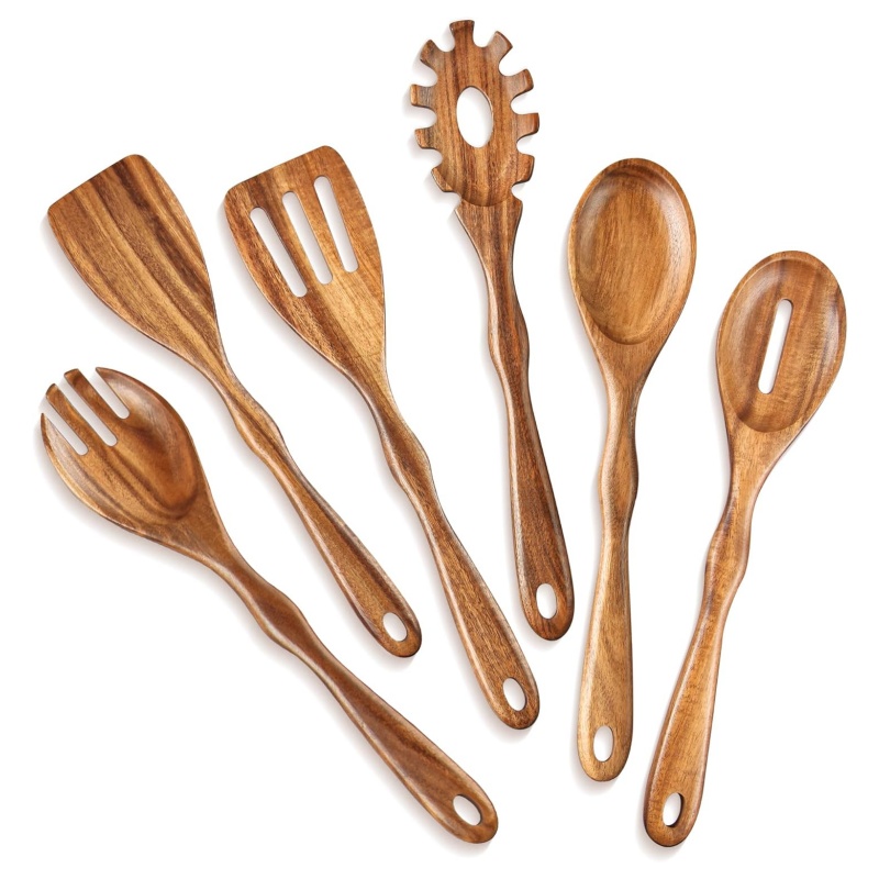 Healthy cooking starts with choosing a wooden cooking set