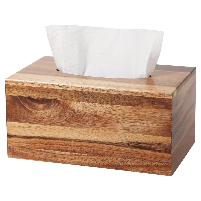 Recommendations for wooden tissue boxes to make your home more cozy