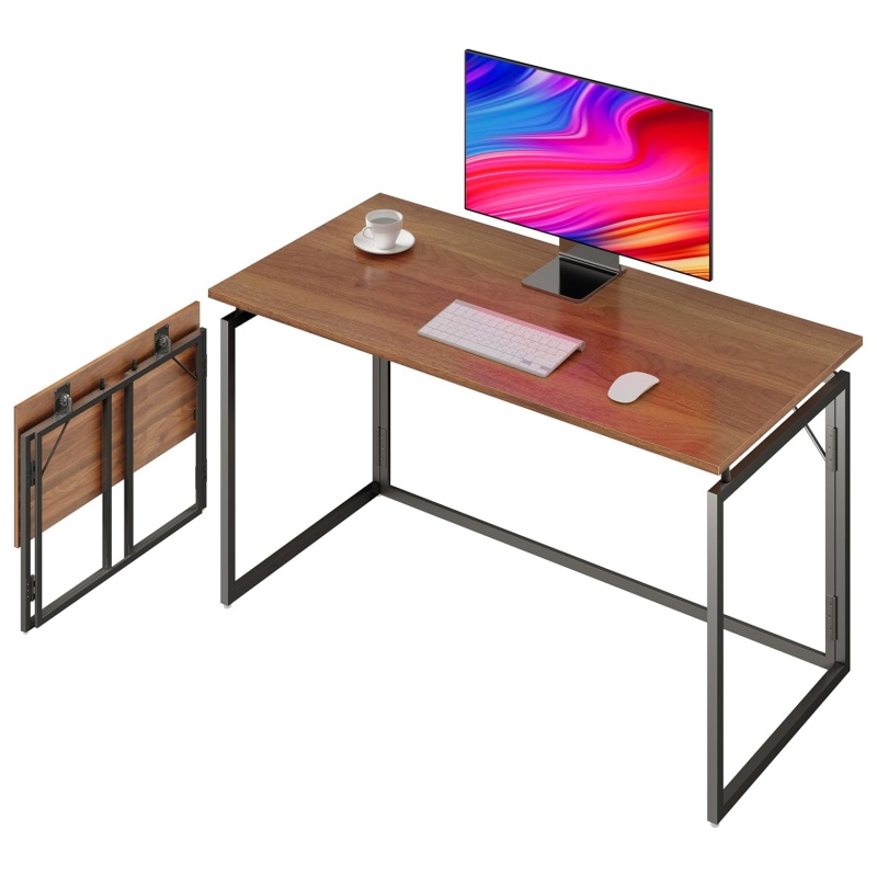 The wooden folding table can easily meet the needs of various home scenarios