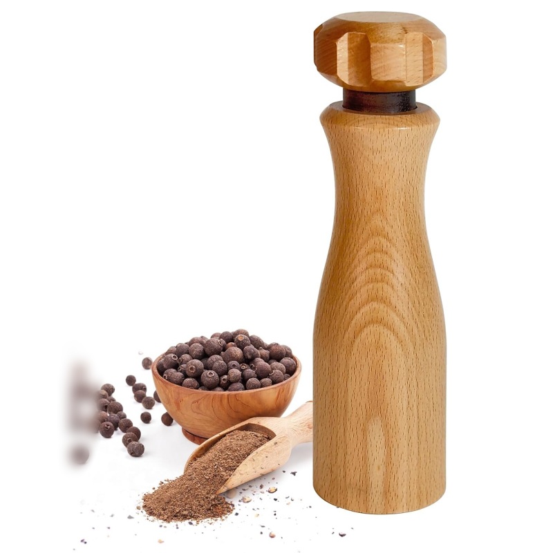 The bamboo manual grinder helps you experience the charm of traditional grinding