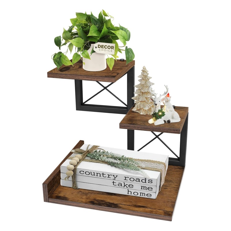 A wooden desktop storage solution for enhancing efficiency