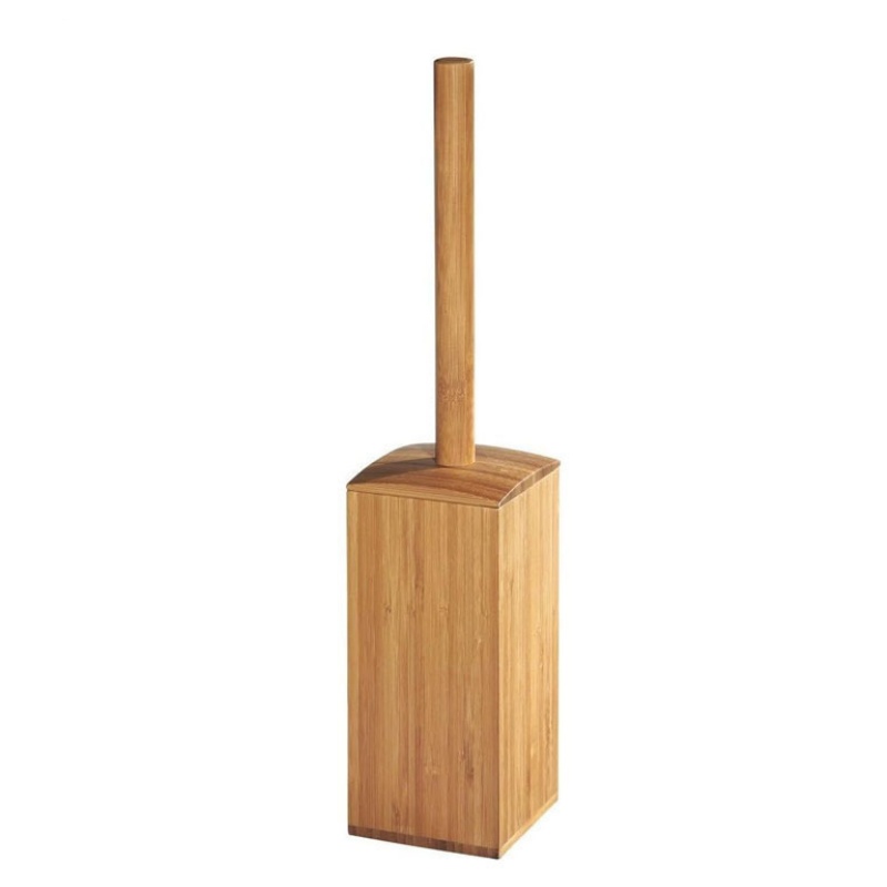 Bamboo toilet brushes are perfectly suitable for the needs of home bathrooms