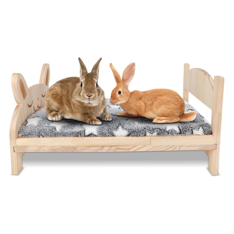 Bamboo pet bed is suitable for all kinds of cats and dogs and other pets to sleep