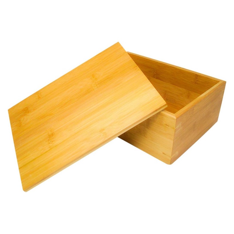 Creating a green living space starts with bamboo storage boxes