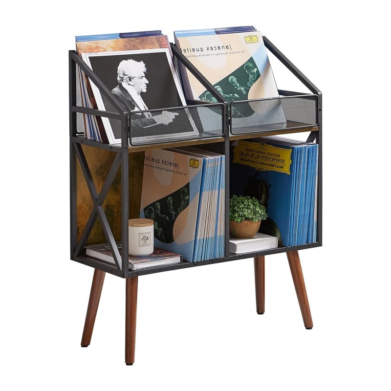 Wooden storage rack is the perfect match for all kinds of home style