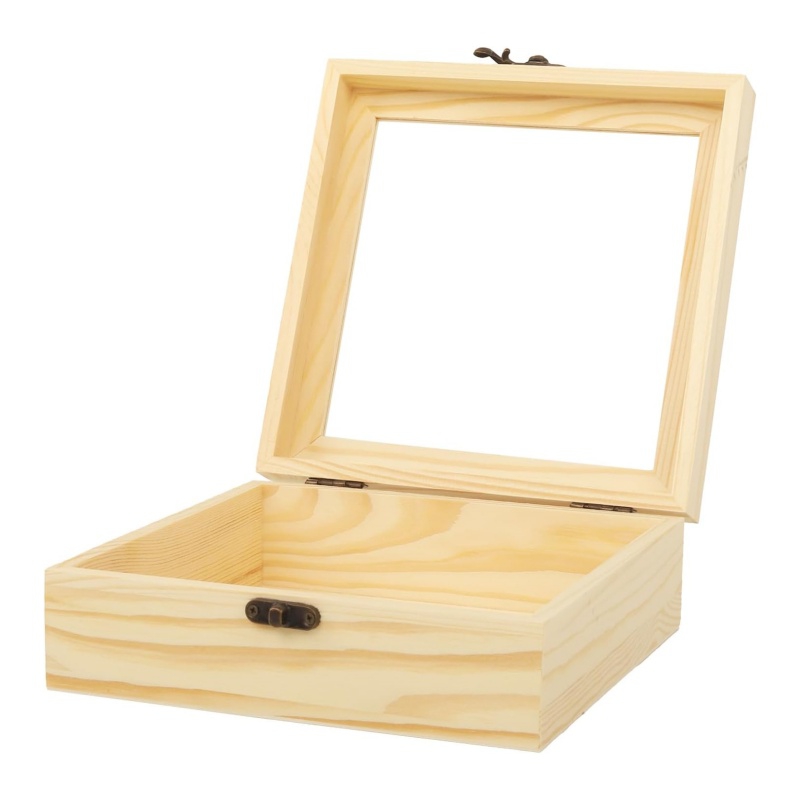 A wooden storage box that makes easy storage more organized for your life