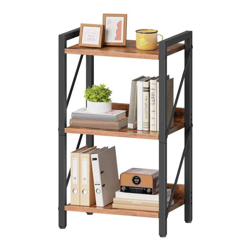 Wooden shelves enhance home storage while also being aesthetically pleasing