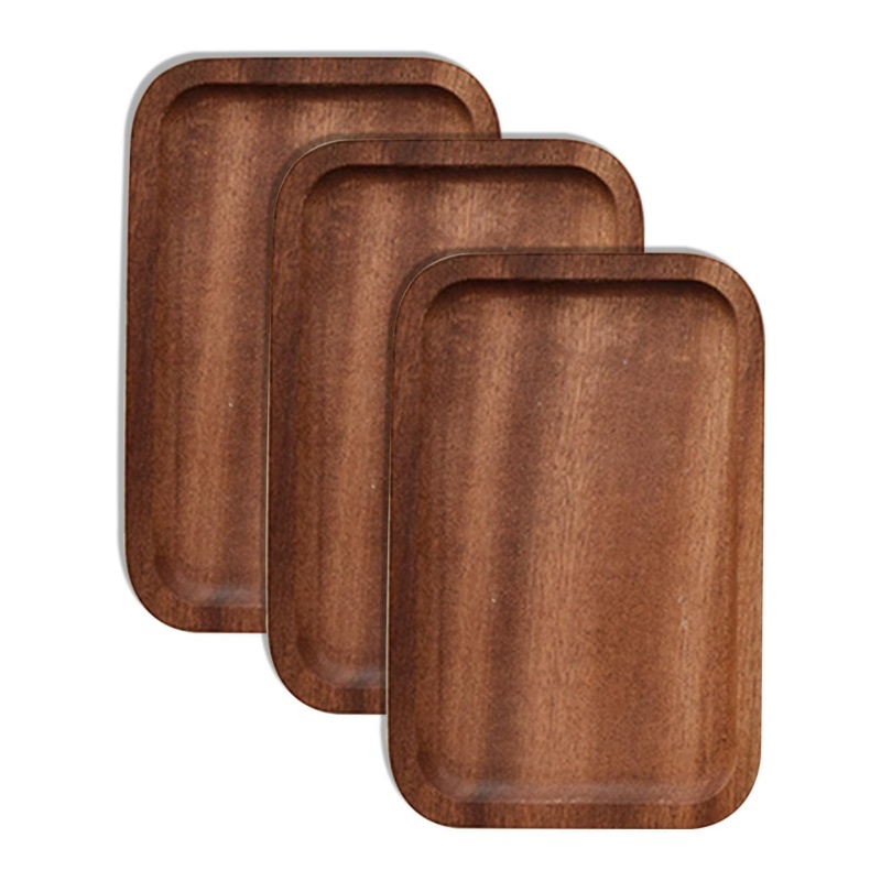 Wooden plates make eating healthier