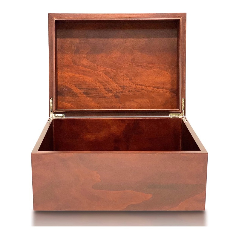 Wooden storage boxes are great helpers for home storage