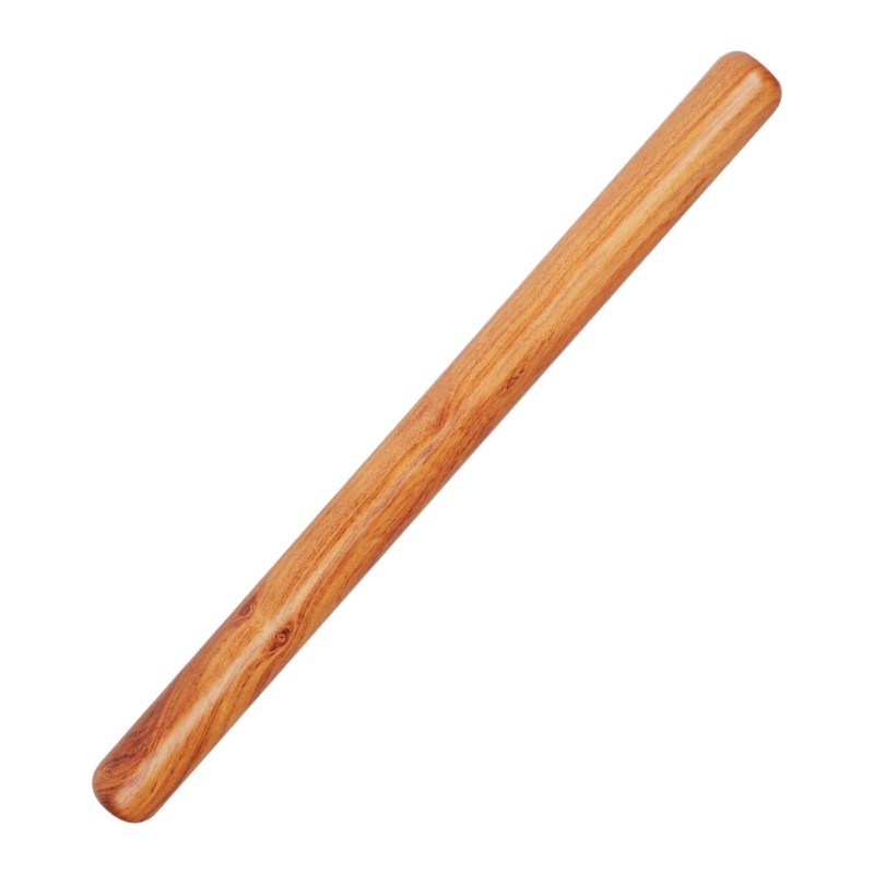 Solid wood rolling pins are durable even when the kitchen is damp