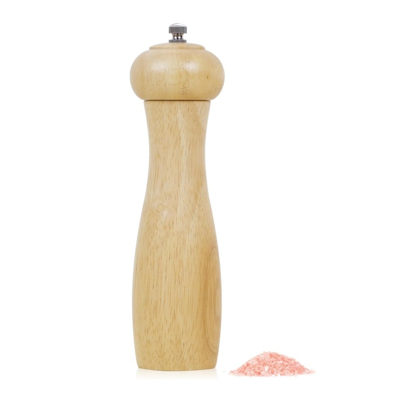 The wood pepper grinder is super worry-free without electricity for grinding